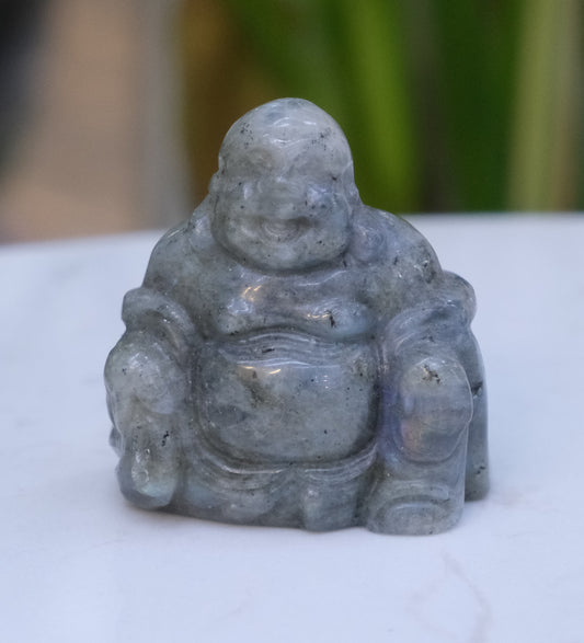 Labradorite Buddha