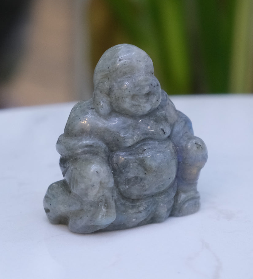 Labradorite Buddha