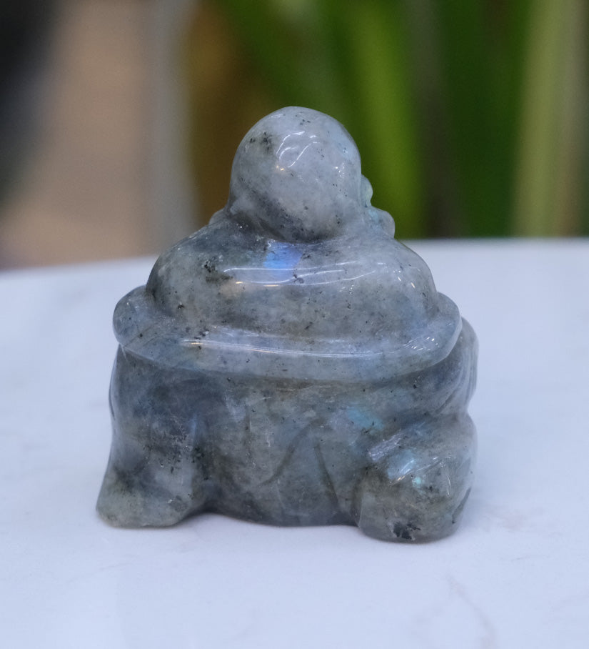 Labradorite Buddha