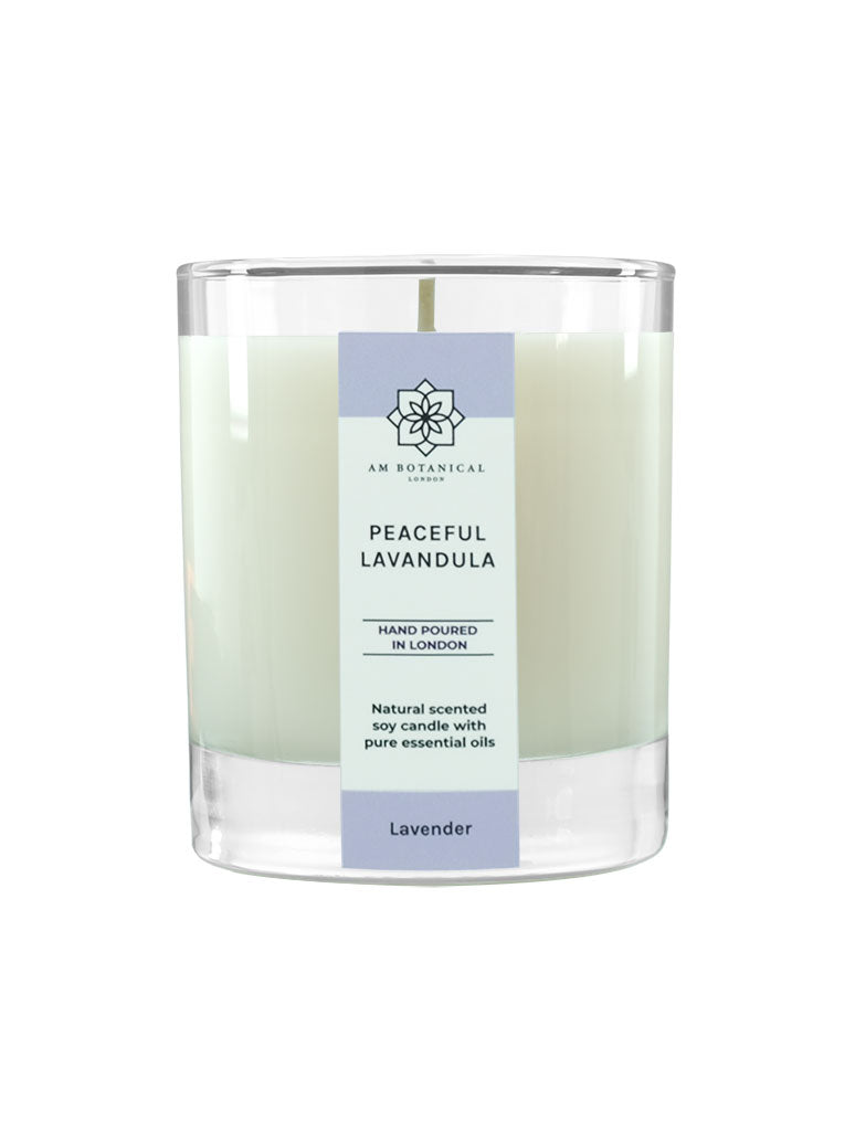 Peaceful Lavandula Botanical Candle