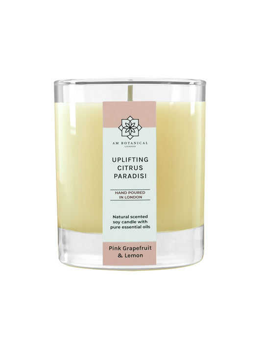 Uplifting Citrus Paradisi Botanical Candle