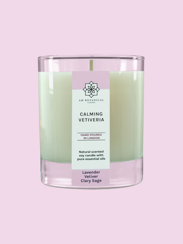 Calming Vetiveria Botanical Candle