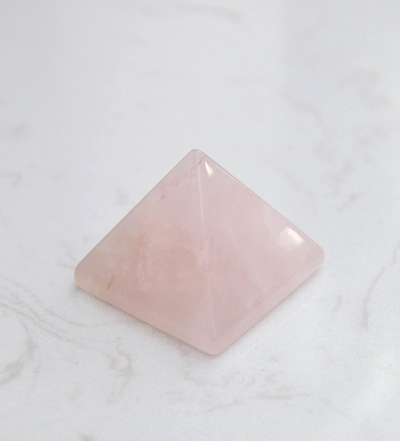 Rose Quartz Pyramid – Love, Harmony & Calm