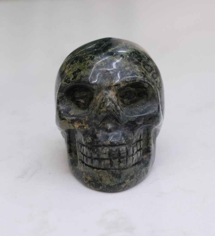 Kambaba Jasper Skull