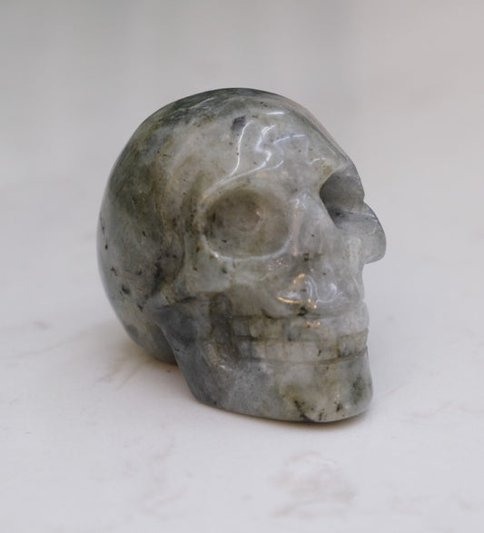 Labradorite Skull